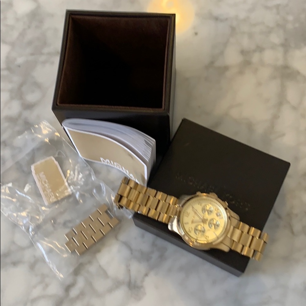 Michael Kors gold watch